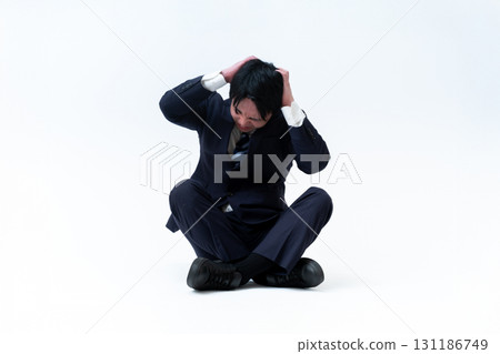 Worried young businessman Worried young businessman 131186749