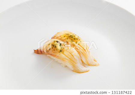 Grilled red sea bream nigiri sushi 131187422
