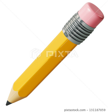 Short Yellow Pencil 131187859