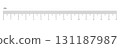 Measuring scale with numbers, markup for rulers. Measuring scale for the ruler lines. Size comparing quantities. Distance, repeatable.  131187987