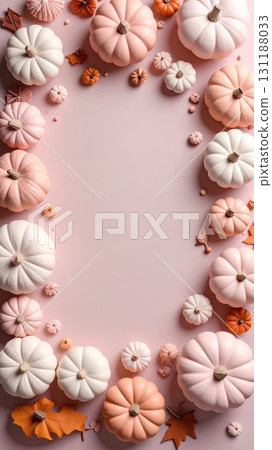 Halloween border decoration (vertical or horizontal) banner 131188033