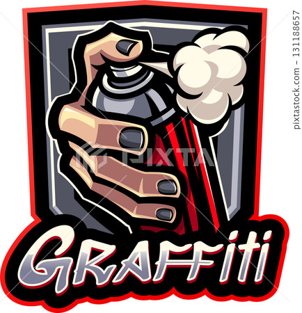 Graffiti esport mascot Graffiti esport mascot 131188657
