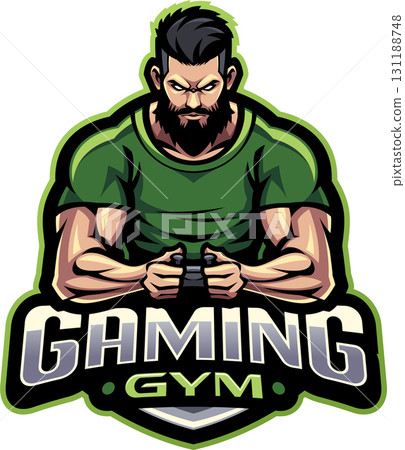 Gaming gym esport mascot Gaming gym esport mascot 131188748