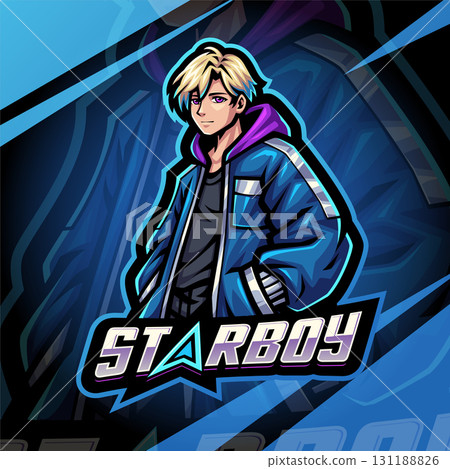 Starboy esport mascot logo design Starboy esport mascot logo design 131188826