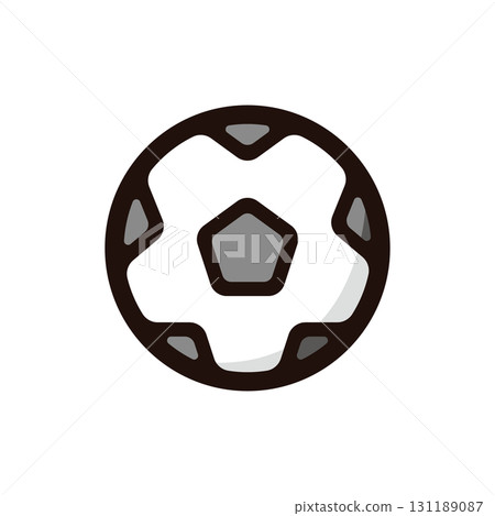 足球插圖圖示(工具、足球、足球素材) 足球插圖圖示(工具、足球、足球素材) 131189087