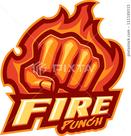 Fire punch esport mascot 131189315