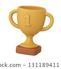 trophy, award, champion trophy, gold trophy, silver trophy, sports trophy, medal, certificate and trophy, award ceremony, souvenir, symbol of victory, championship, trophy winner, honor symbol, team t 131189411
