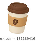 coffee, iced americano, hot latte, cafe mocha, espresso, decaf, takeout cup, mug, paper cup, ice cup, whipped cream, straw, cup holder, coffee beans, ground coffee, drip coffee, vanilla latte, beverag 131189416