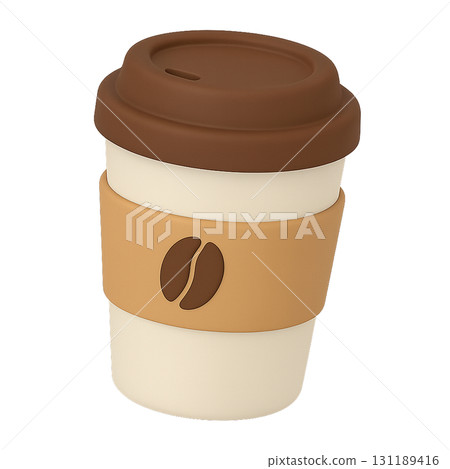 coffee, iced americano, hot latte, cafe mocha, espresso, decaf, takeout cup, mug, paper cup, ice cup, whipped cream, straw, cup holder, coffee beans, ground coffee, drip coffee, vanilla latte, beverag 131189416
