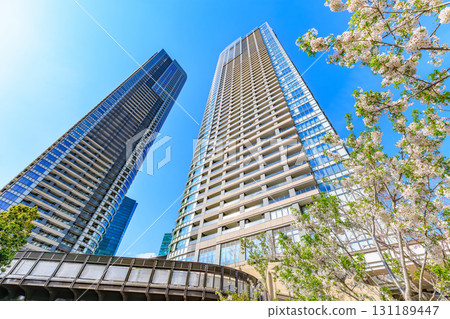 東京都港區城市景觀 麻布台山(麻布台山住宅區) 東京都港區城市景觀 麻布台山(麻布台山住宅區) 131189447