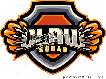Claw squad esport mascot 131189541