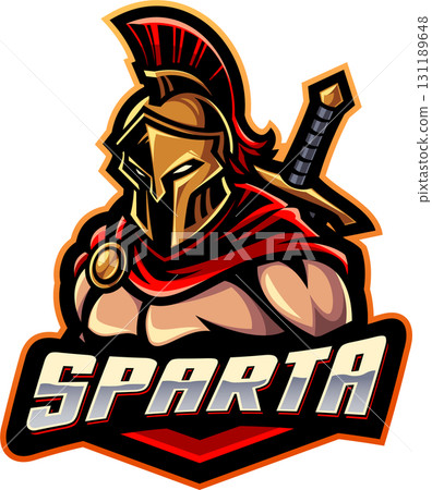 Sparta esport mascot 131189648