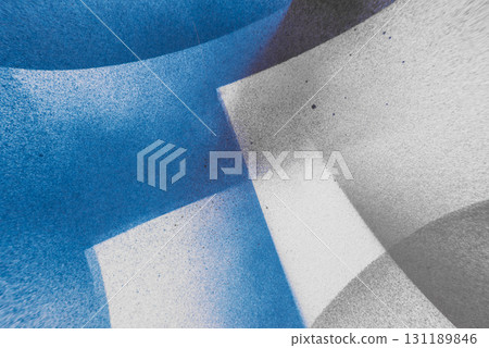 Blue spray paint background Blue spray paint background 131189846