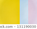 Abstract background with vertical yellow, blue, and pink paper strips 131190030