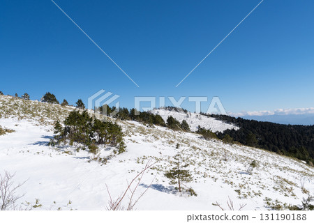 Fujimidai plateau in snow 131190188