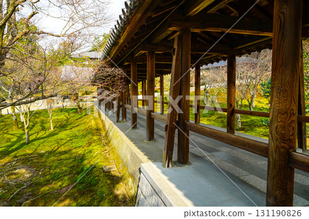 Tofukuji Temple Tsutenbashi in winter 131190826