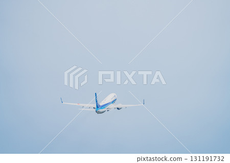 從牧之原市（靜岡縣）富士山靜岡機場起飛的飛機 131191732