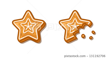 Star Gingerbread Cookie Set 131192706
