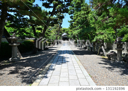 Gokomiya Shrine main gate, Fushimi Ward, Kyoto Prefecture. The main gate was relocated and preserved from Fushimi Castle. Gokomiya Shrine main gate, Fushimi Ward, Kyoto Prefecture. The main gate was relocated and preserved from Fushimi Castle. 131192896