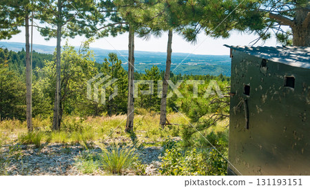 Hide for hunter in forest Hide for hunter in forest 131193151