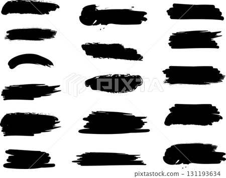 Ink drawn line material set Ink drawn line material set 131193634