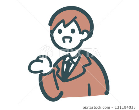 Male introducing 131194033