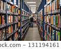 logistic warehouse. packing line in a logistics warehouse. conveyor belt in a modern production line 131194161