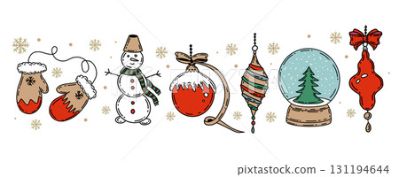 christmas, xmas, vector 131194644