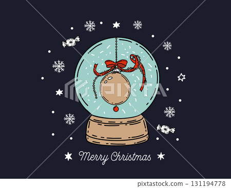 christmas, house, vector 131194778