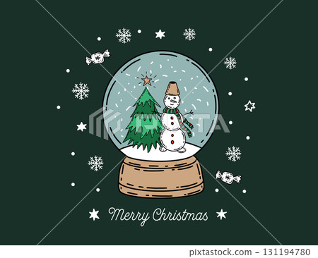 christmas, house, vector 131194780