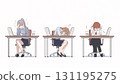 職場上麻煩的職場人士的動漫插圖集 131195275