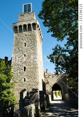 Rothschild Castle Tower with Glass Extension in Waidhofen an der Ybbs, Austria Rothschild Castle Tower with Glass Extension in Waidhofen an der Ybbs, Austria 131196115