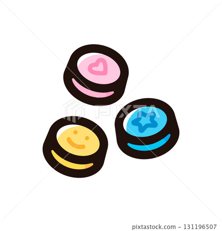 MDMA illustration icon (social issues, drugs, drug material) MDMA illustration icon (social issues, drugs, drug material) 131196507