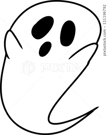The Ghost for Halloween or holiday concept. The Ghost for Halloween or holiday concept. 131196792