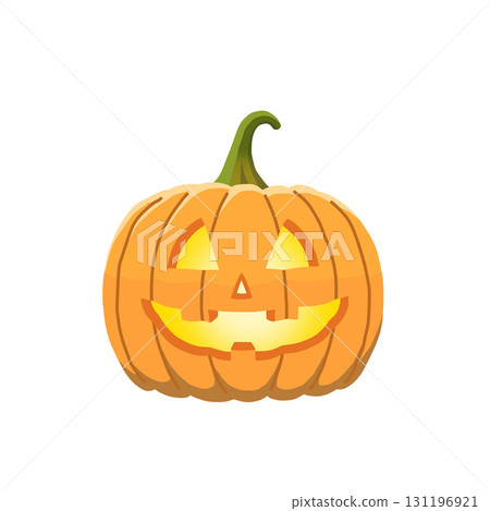 萬聖節專用 / 和藹可親的南瓜燈（南瓜鬼）[帶燈] [無輪廓] 131196921
