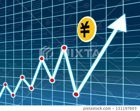 Arrows and stock market Arrows and stock market 131197603