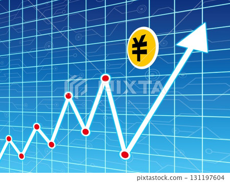Arrows and stock market 131197604
