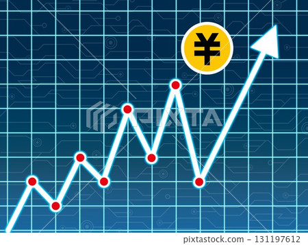 Arrows and stock market Arrows and stock market 131197612