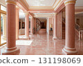 Palace interior background columns hall 131198069