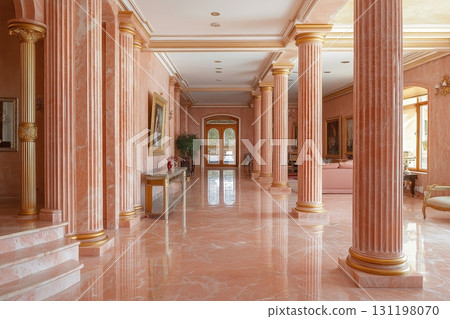Palace interior background columns hall 131198070