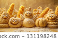 Create Playful Dough Characters Using Corn and Flour Ingredients for Everyone to Enjoy 131198248