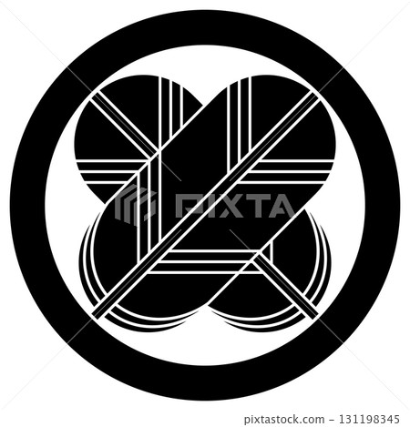 帶有不同鷹羽毛的圓圈。三好康信、長谷川久宗、富田一四郎、布施義嗣、加藤直友、三輪久勝、大俁雅信、座光路為時 131198345