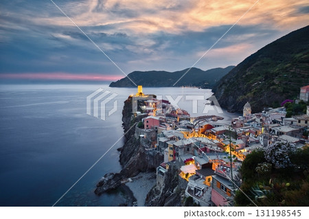 Vernazza and lights Vernazza and lights 131198545