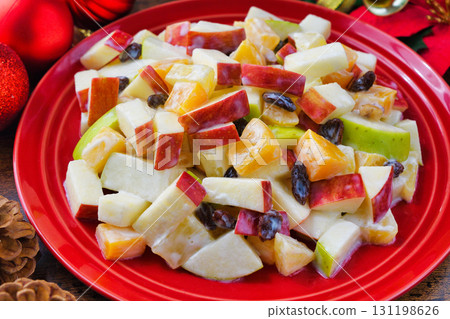 Mexican Christmas Apple Salad Mexican Christmas Apple Salad 131198626