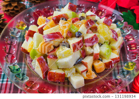Mexican Christmas Apple Salad Mexican Christmas Apple Salad 131198934