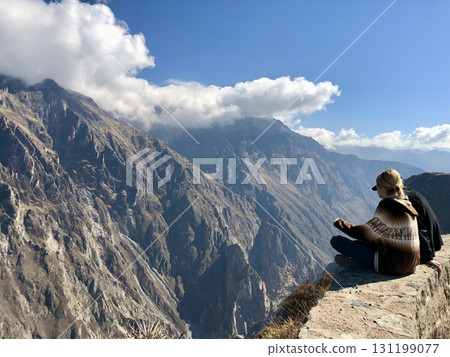 Colca, the valley where the condor lives in Peru Colca, the valley where the condor lives in Peru 131199077