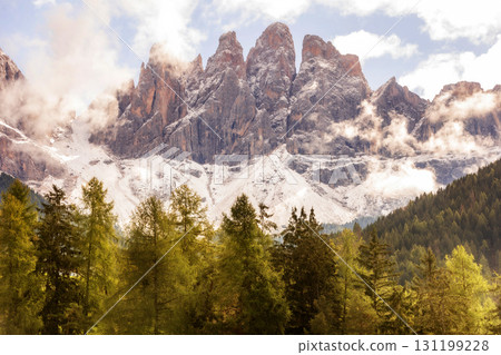 Geisler or Odle Dolomites Group, Alps, Italy Geisler or Odle Dolomites Group, Alps, Italy 131199228