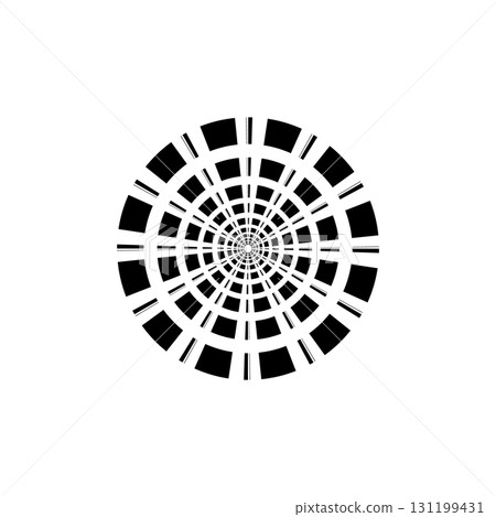 simple circle design geometric vectors illustration 131199431