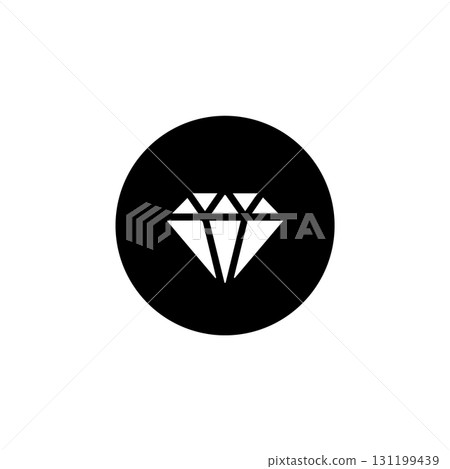diamond jewelry vector illustration simple design 131199439