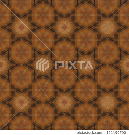 Antique art carved on expensive wooden board. Engraved craft design for border, frame, flooring, wallcovering, furniture decoration, tiles, wrapping paper printing 131199700